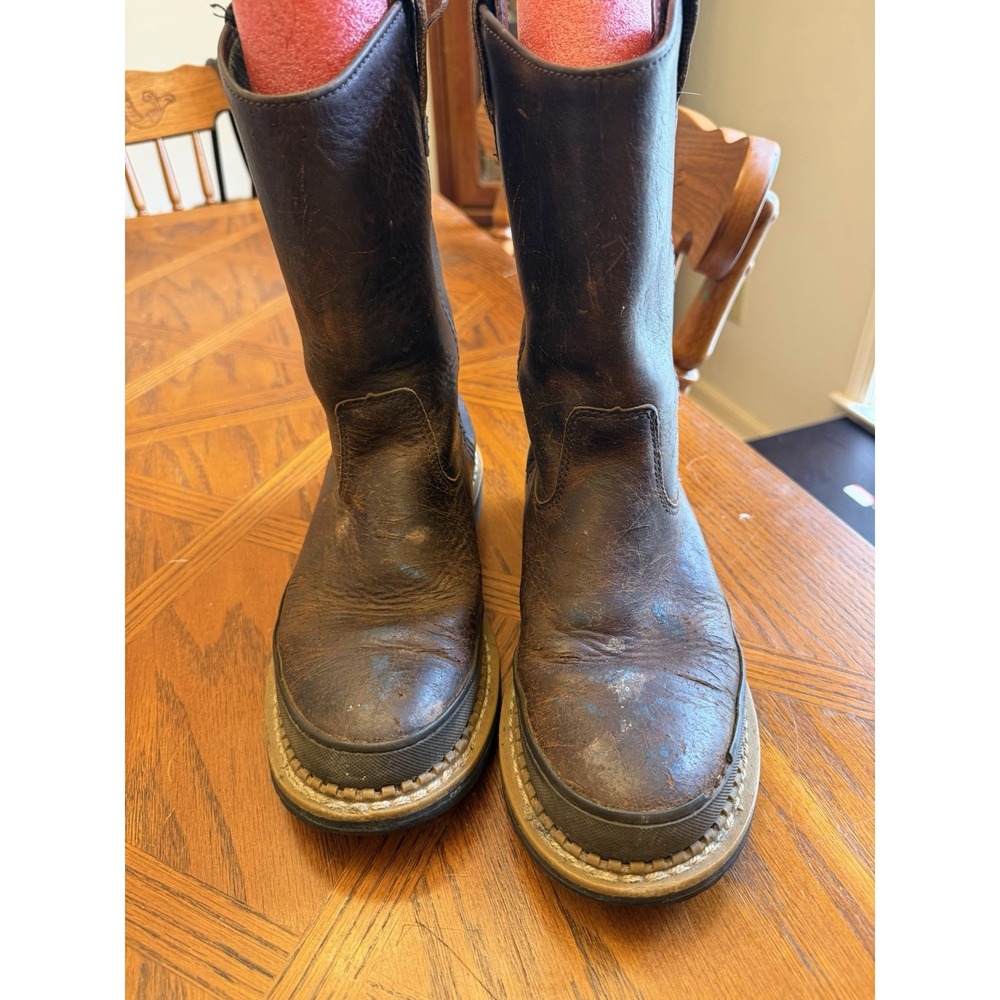 Georgia Boot Mens Wellington Giant Brown Boots 8